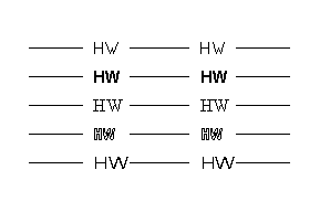 Different text styles example